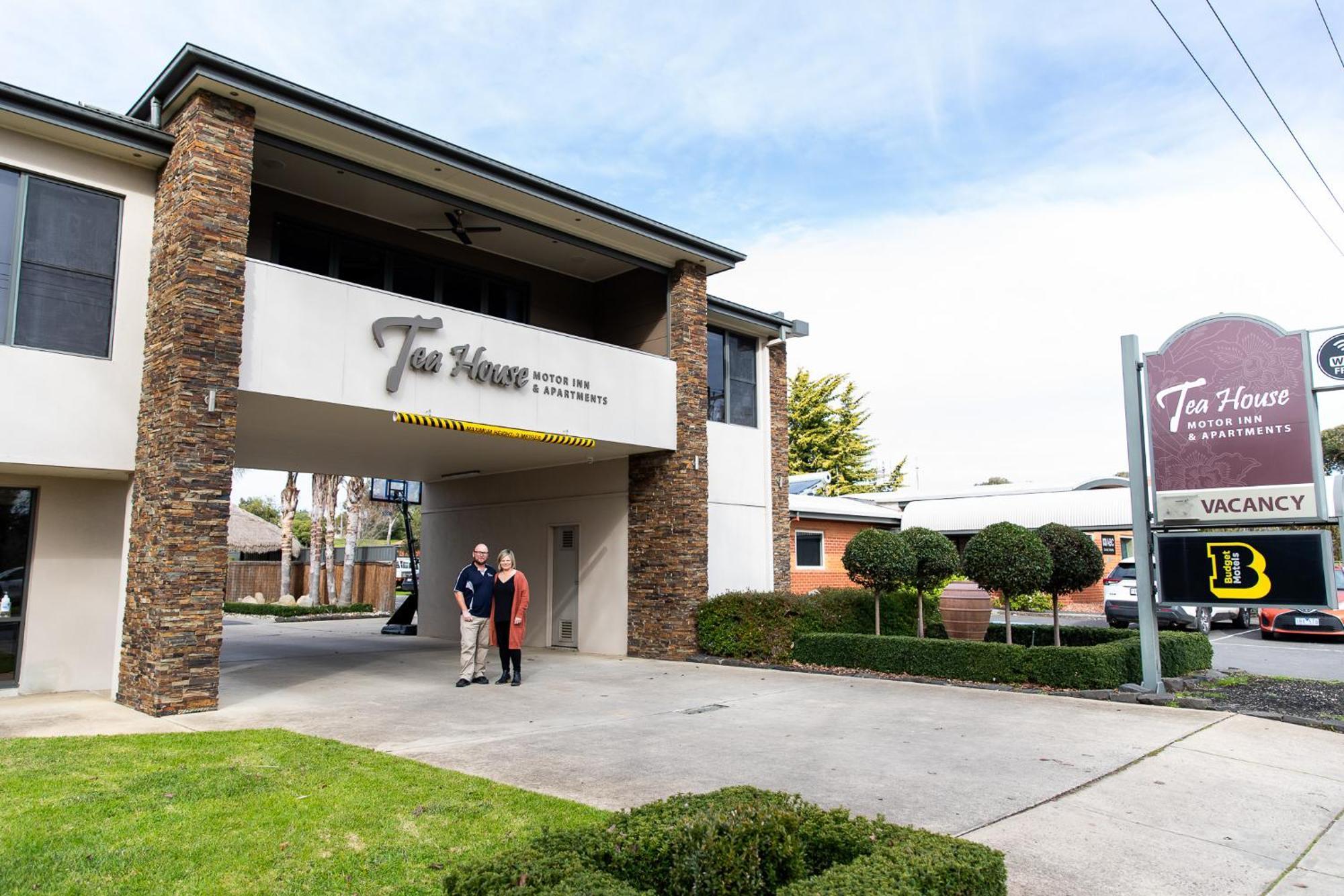 Tea House Motor Inn Bendigo Dış mekan fotoğraf